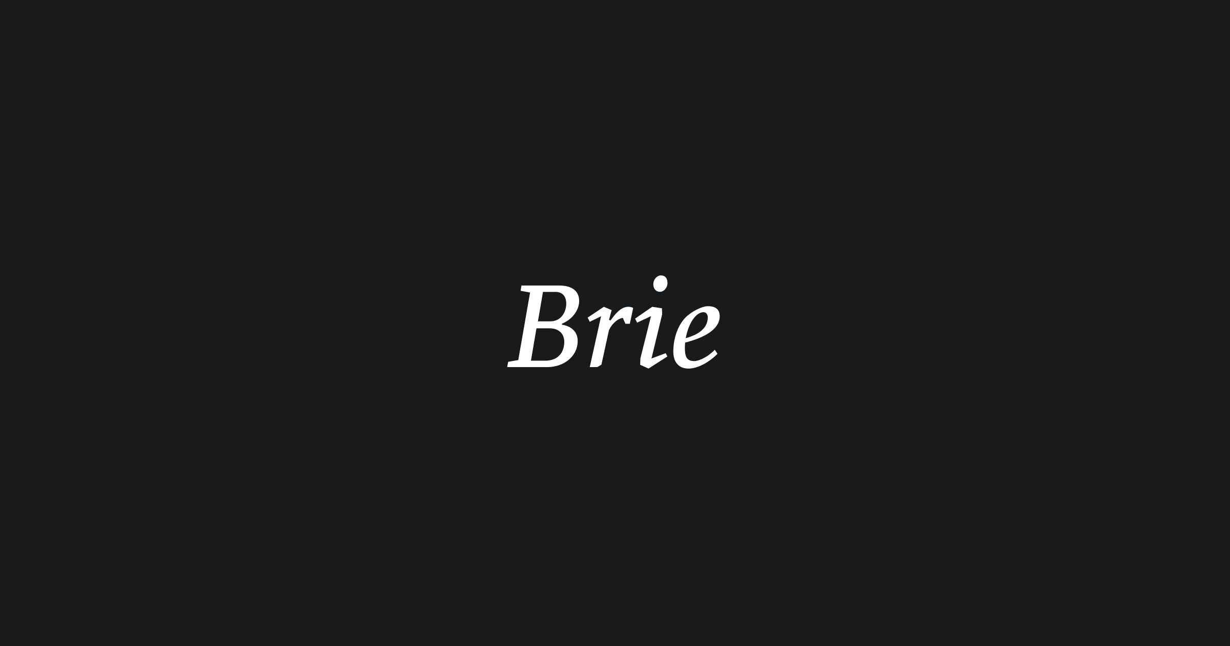 5 letter words containing brie